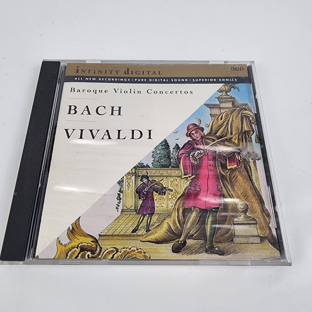 BACH & VIVALDI Violin Concertos - Schulrufer, Stang‎ - SONY CD 1994